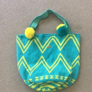 Woven cotton tote from A.typik.....NEVER USED
